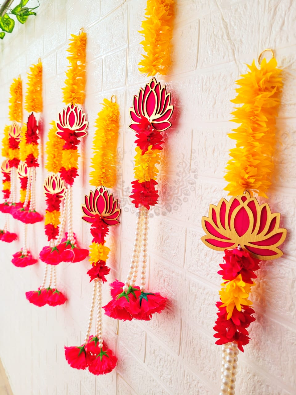 Nutts Lotus Wall Hanging Elegant Design For Spiritual Home Decor