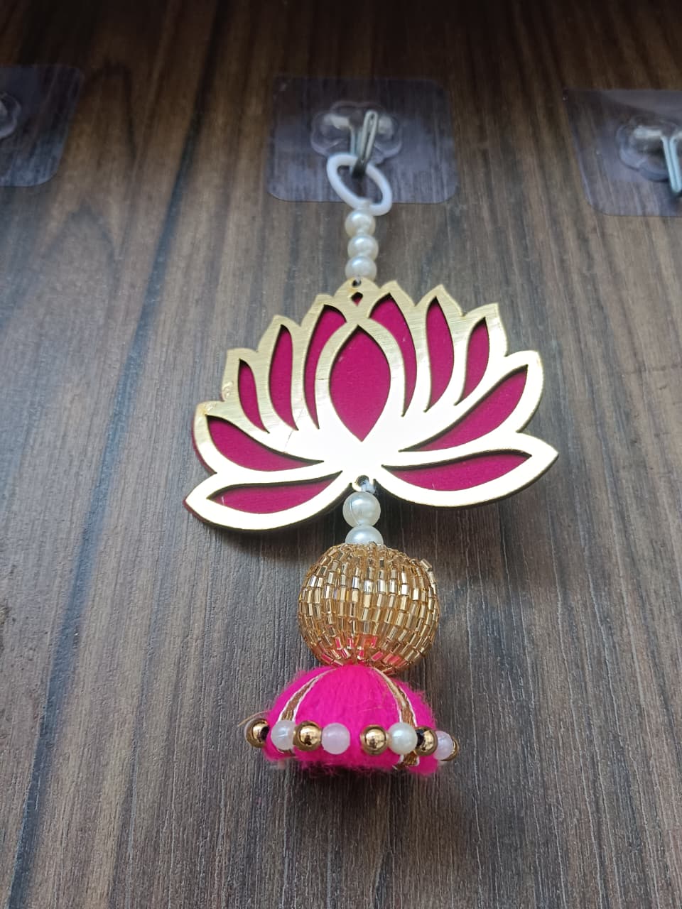 Nutts Lotus Hanging Modern Accent For Living Room Wall Decor