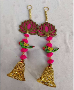 Nutts Lotus Wall Hanging Decorative Piece For Festive Decor