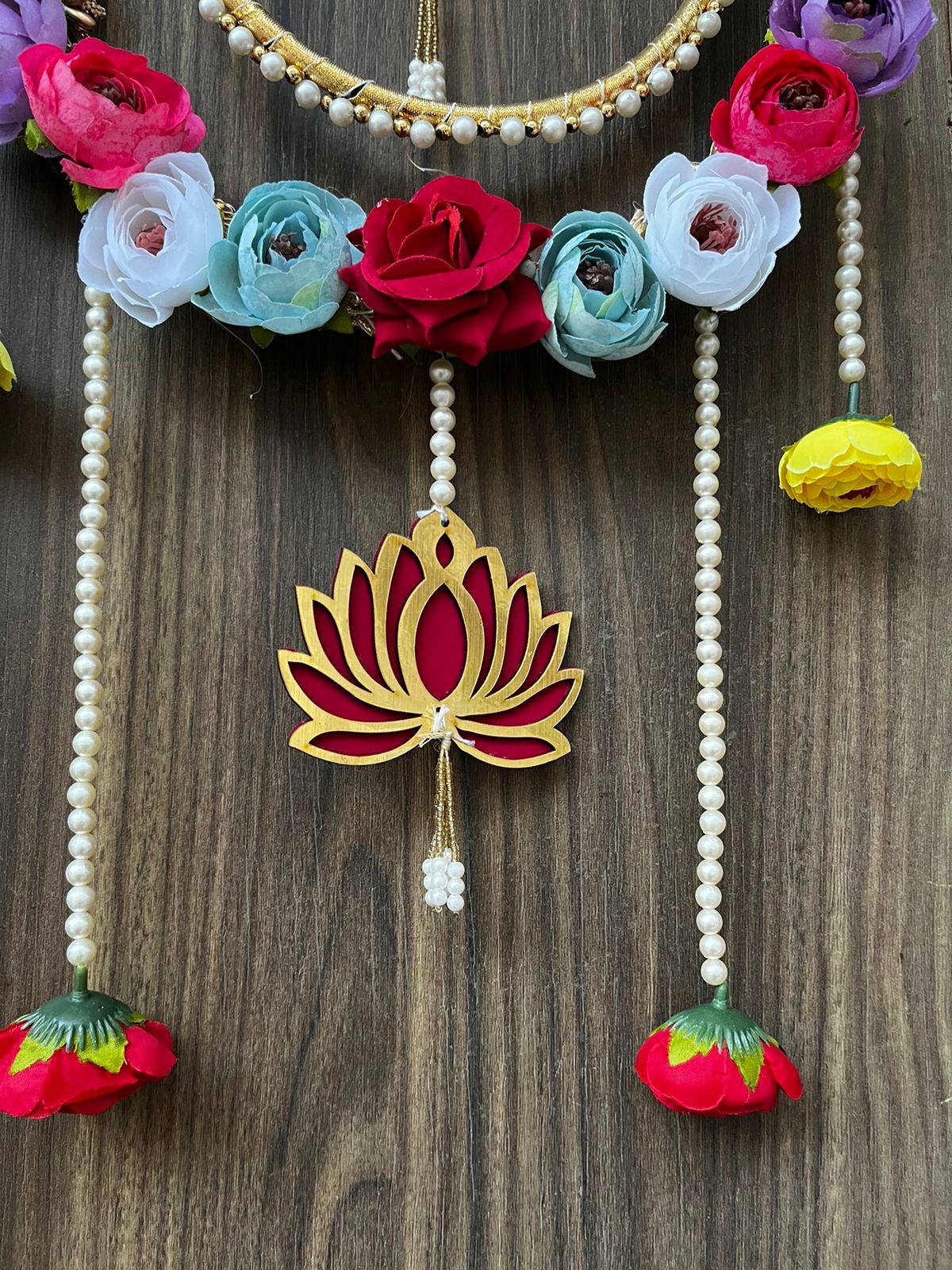 Nutts Lotus Hanging Decorative Wall Accent For Modern Homes