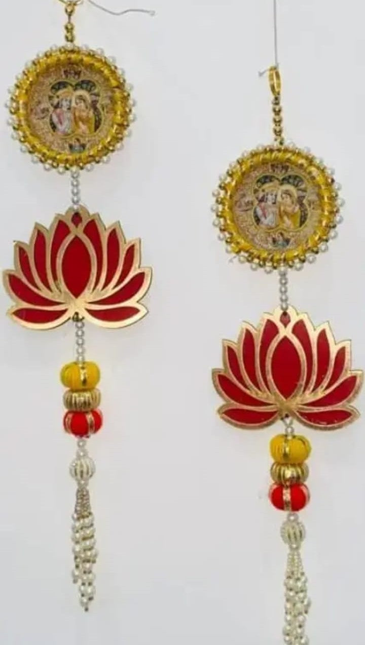Nutts Lotus Wall Hanging Artistic Accent For Interior Styling