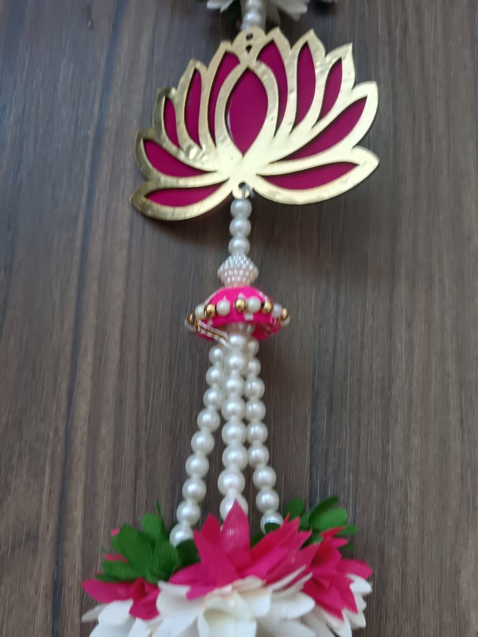 Nutts Lotus Hanging Modern Wall Accent For Living Room Decoration