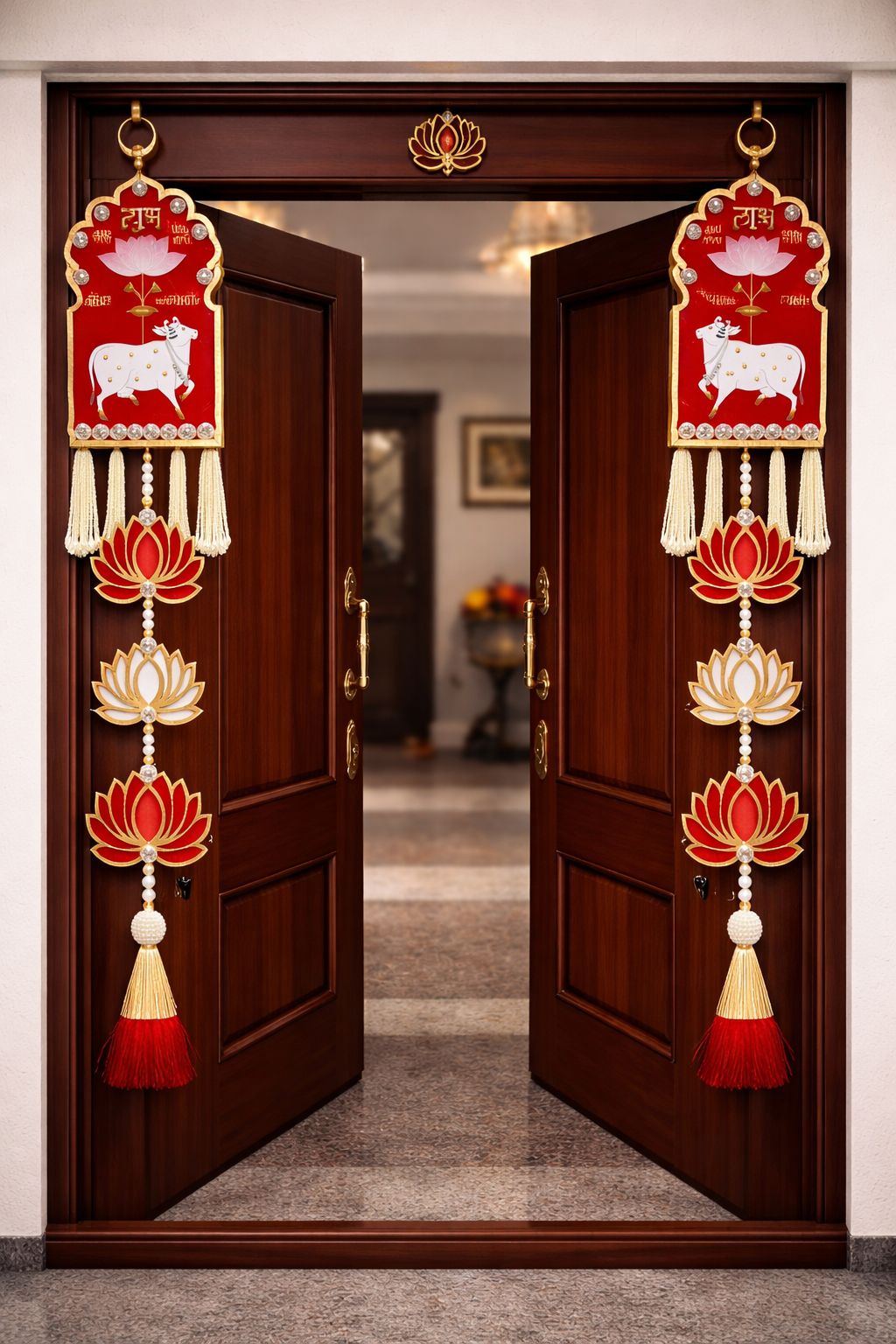 Nutts Lotus Hanging Modern Wall Decor For Stylish Living Spaces