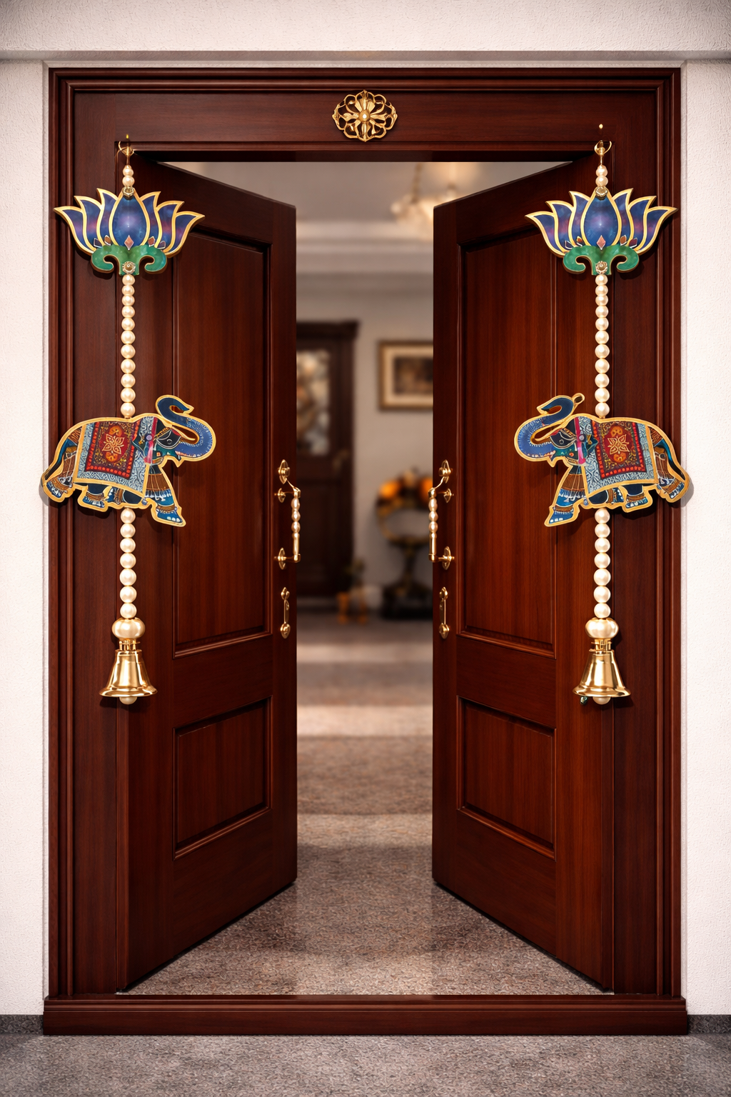 Nutts Lotus Wall Hanging For Positive Energy Home Decoration