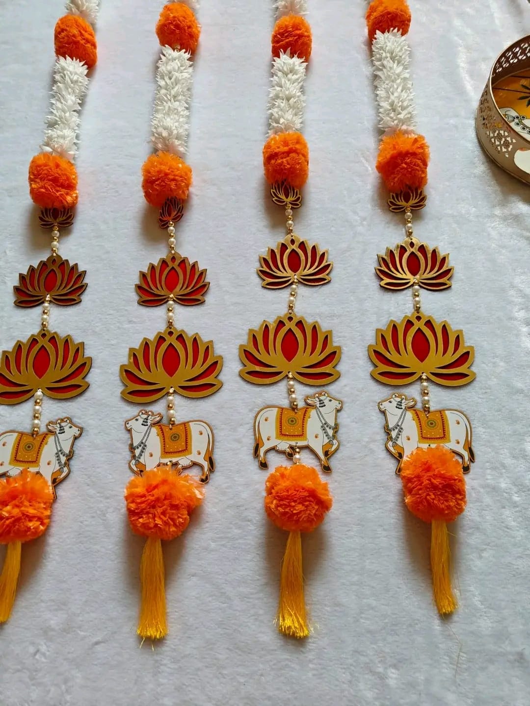 Nutts Lotus Hanging Decorative Accent For Traditional Home Styling