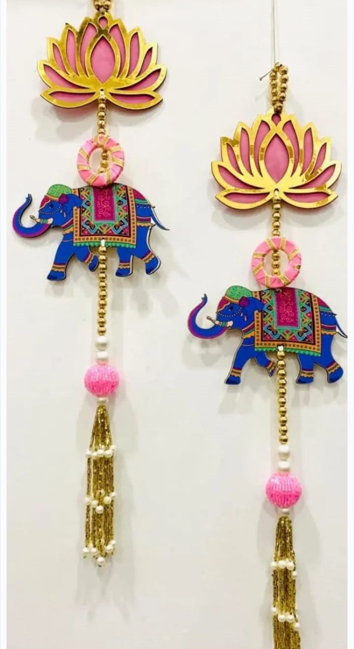 Nutts Lotus Hanging Stylish Decor For Bedroom And Living Room