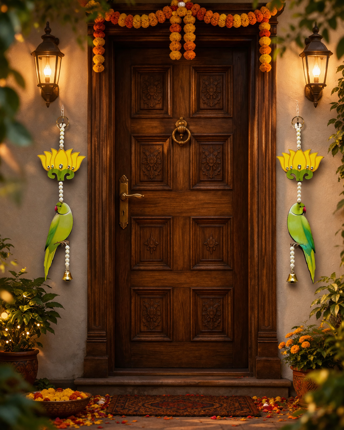 Nutts Lotus Hanging Decorative Accent For Cozy Home Interiors