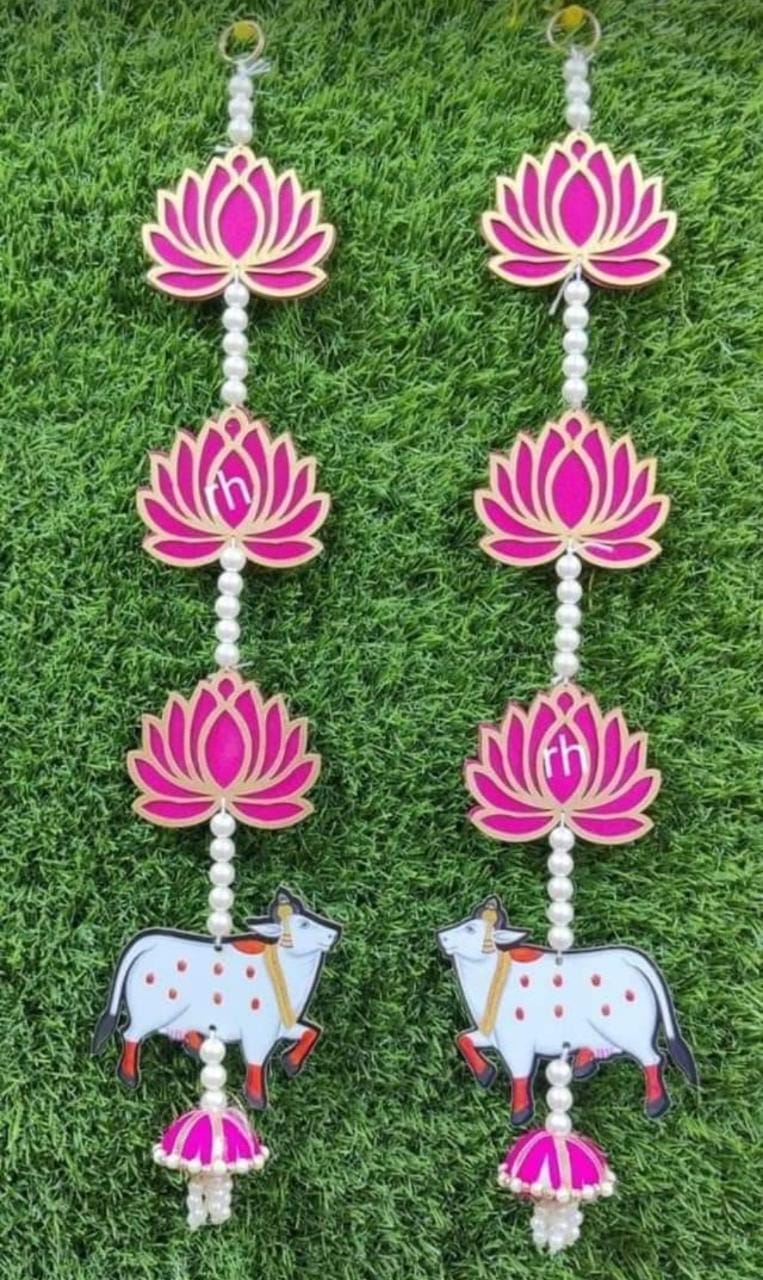 Nutts Lotus Wall Hanging Spiritual Home Decor For Pooja Room