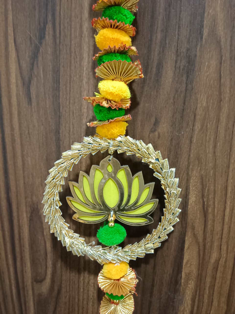 Nutts Lotus Wall Hanging For Living Room And Bedroom Decor