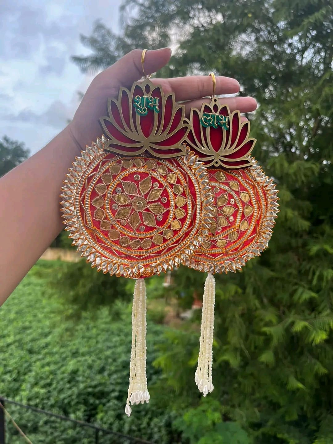 Nutts Lotus Wall Hanging Artistic Decor For Modern Interiors