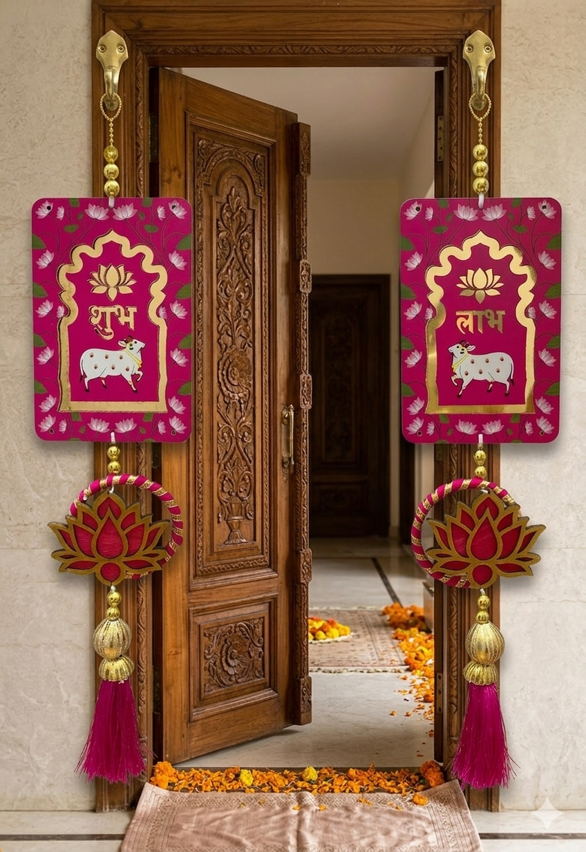 Nutts Lotus Wall Hanging Elegant Piece For Home Decoration
