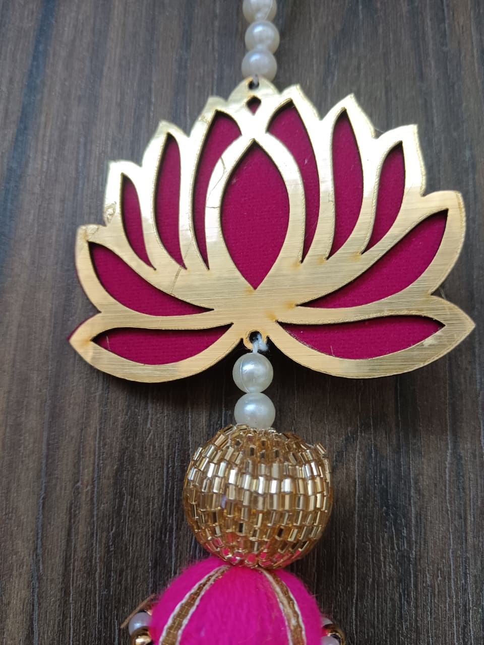 Nutts Lotus Hanging Modern Accent For Living Room Wall Decor