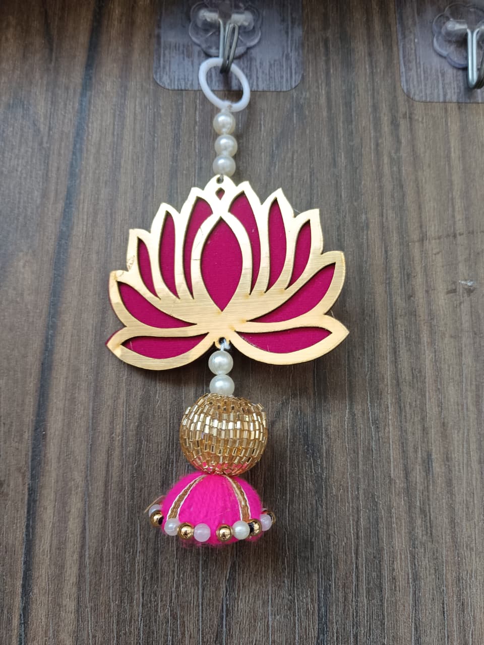 Nutts Lotus Hanging Modern Accent For Living Room Wall Decor