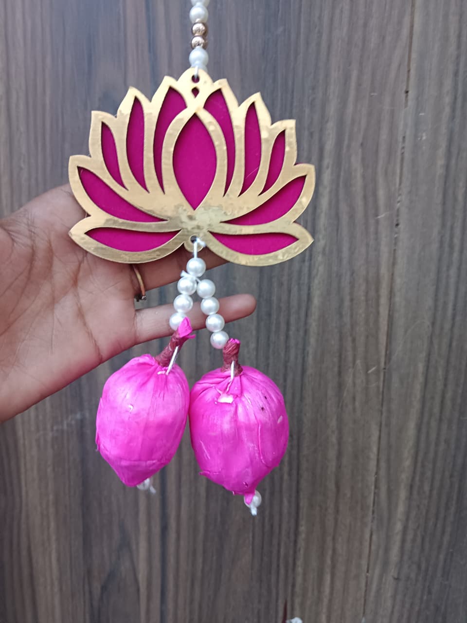 Nutts Lotus Wall Hanging Artistic Piece For Home Decoration
