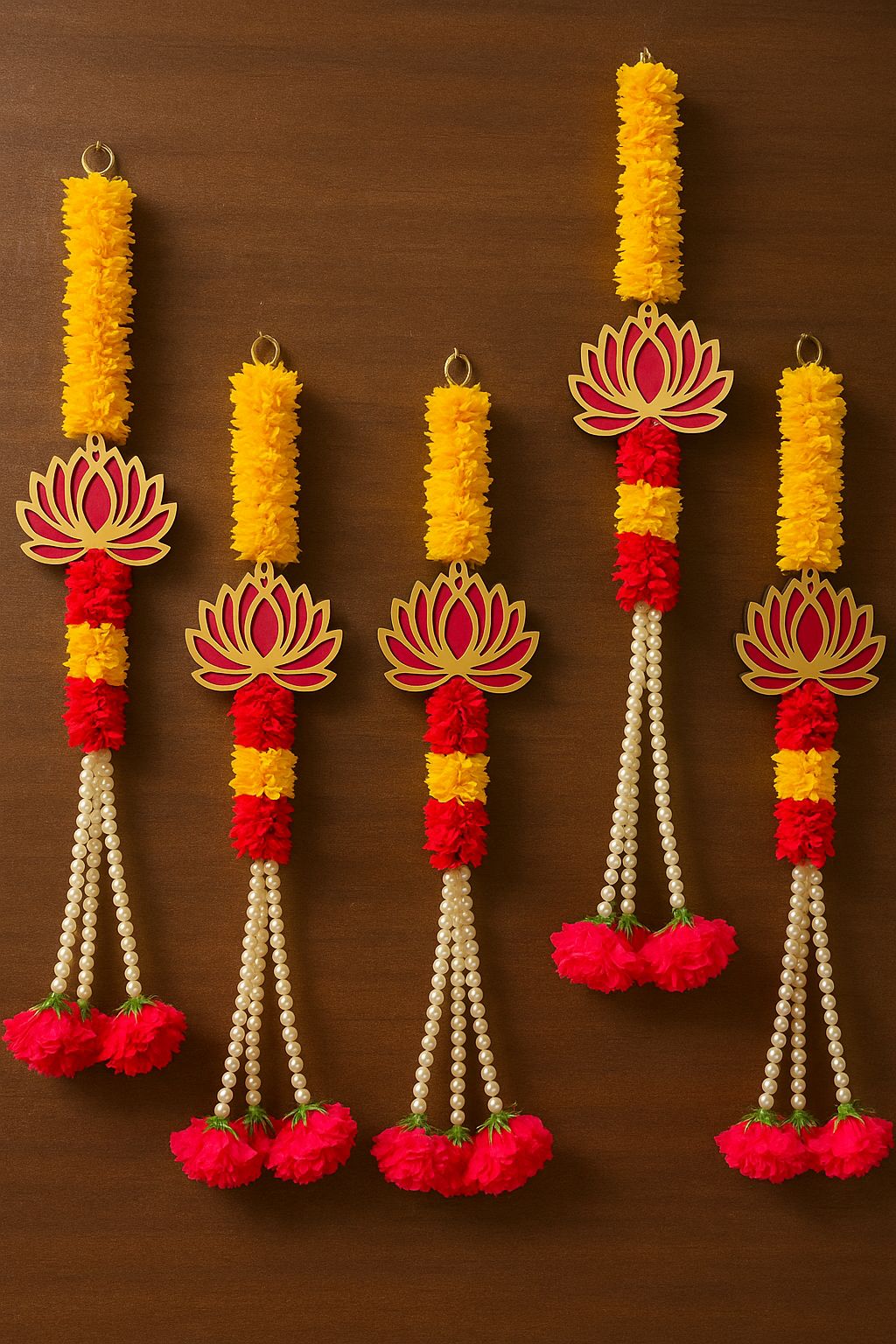 Nutts Lotus Wall Hanging Elegant Design For Spiritual Home Decor