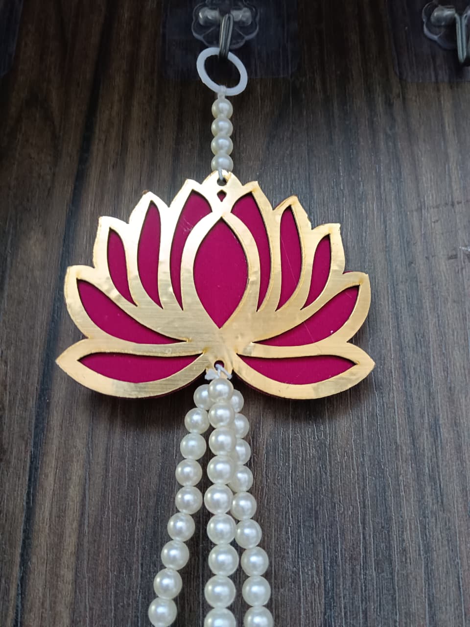 Nutts Lotus Hanging Artistic Decor For Elegant Wall Styling